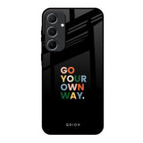 Go Your Own Way Samsung Galaxy A55 5G Glass Back Cover Online