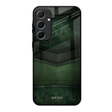 Green Leather Samsung Galaxy A55 5G Glass Back Cover Online