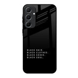 Black Soul Samsung Galaxy A55 5G Glass Back Cover Online