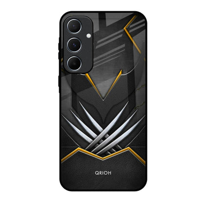 Black Warrior Samsung Galaxy A55 5G Glass Back Cover Online