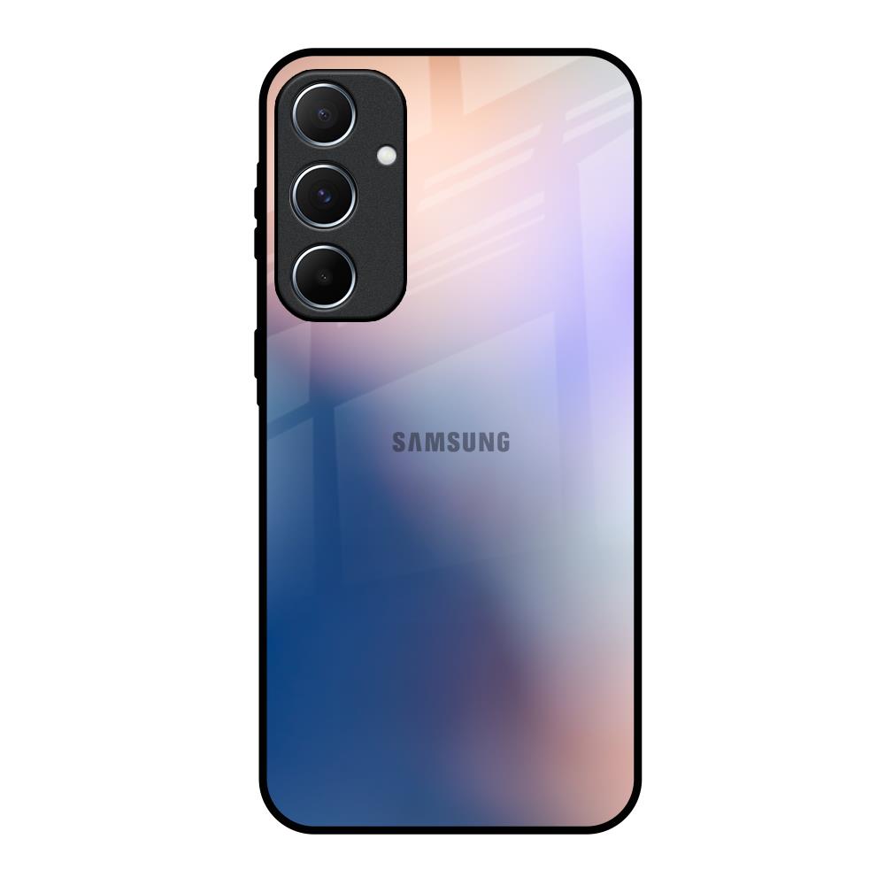 Blue Mauve Gradient Samsung Galaxy A55 5G Glass Back Cover Online