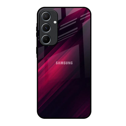 Razor Black Samsung Galaxy A55 5G Glass Back Cover Online
