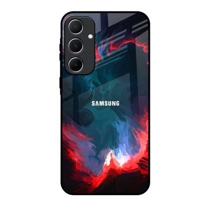 Brush Art Samsung Galaxy A55 5G Glass Back Cover Online