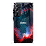 Brush Art Samsung Galaxy A55 5G Glass Back Cover Online