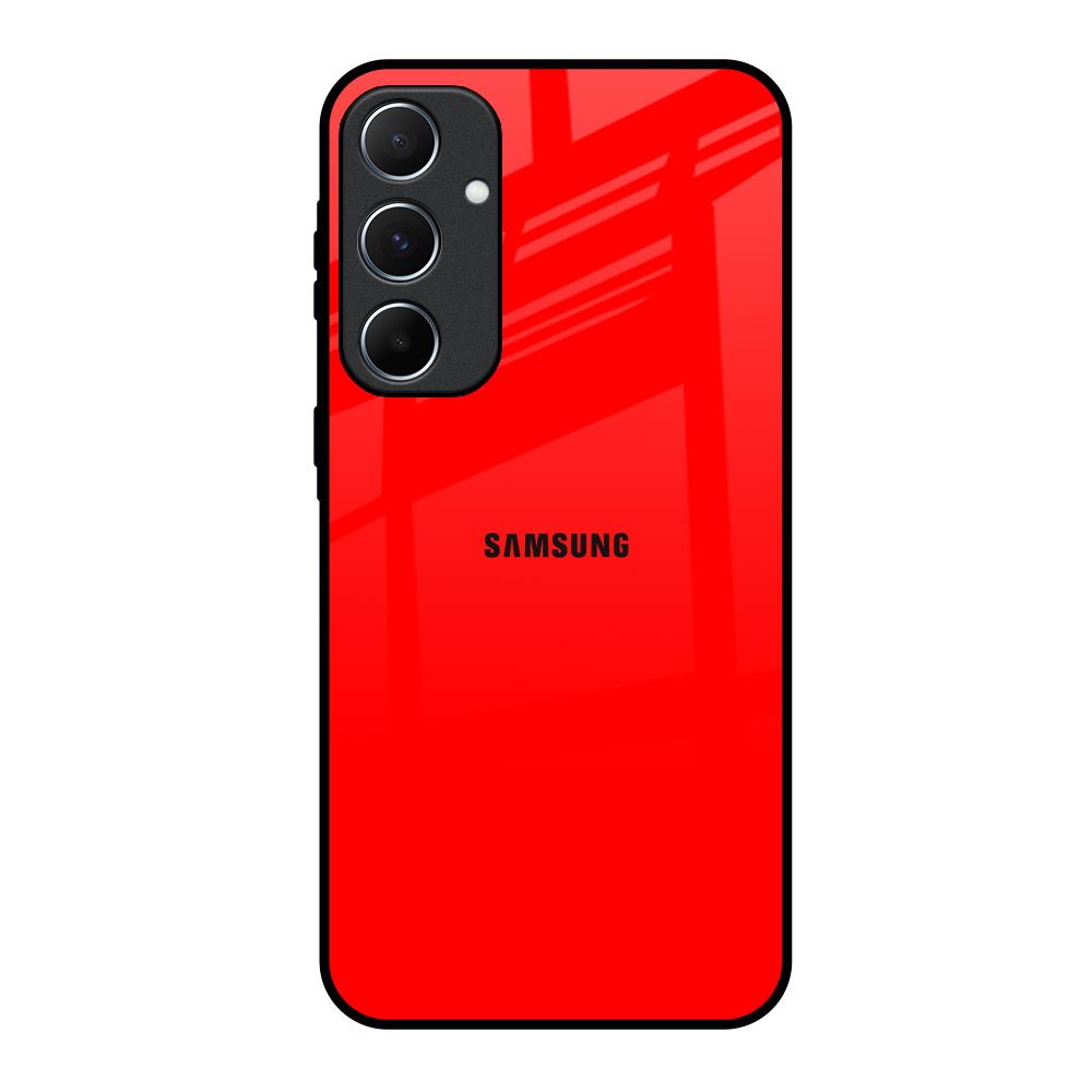 Blood Red Samsung Galaxy A55 5G Glass Back Cover Online