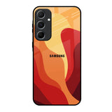 Magma Color Pattern Samsung Galaxy A55 5G Glass Back Cover Online