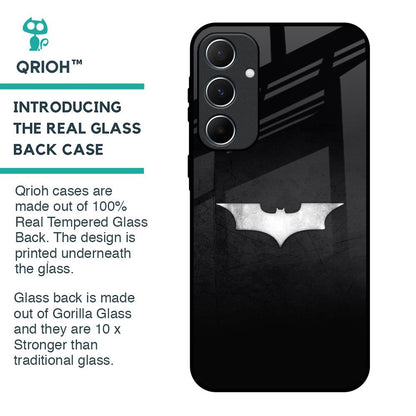 Super Hero Logo Glass Case for Samsung Galaxy A55 5G