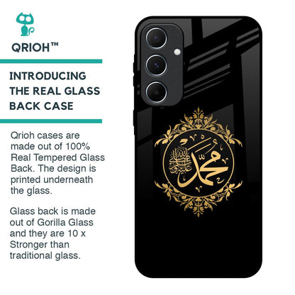 Islamic Calligraphy Glass Case for Samsung Galaxy A55 5G