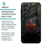 Lord Hanuman Animated Glass Case for Samsung Galaxy A55 5G