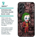 Joker Cartoon Glass Case for Samsung Galaxy A55 5G