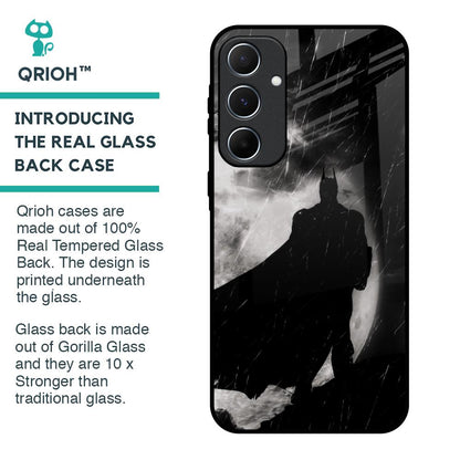 Dark Warrior Hero Glass Case for Samsung Galaxy A55 5G