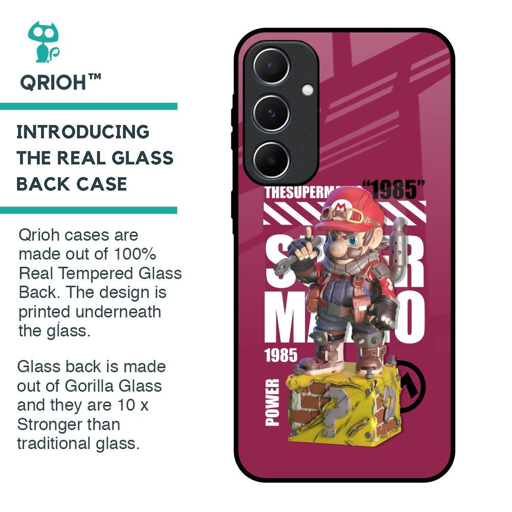 Gangster Hero Glass Case for Samsung Galaxy A55 5G
