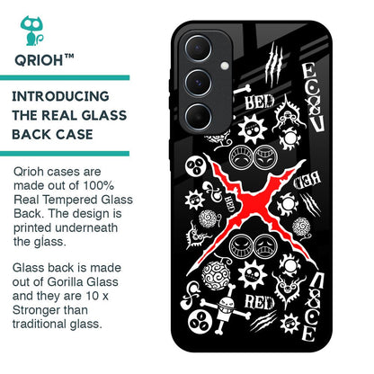 Red Zone Glass Case for Samsung Galaxy A55 5G