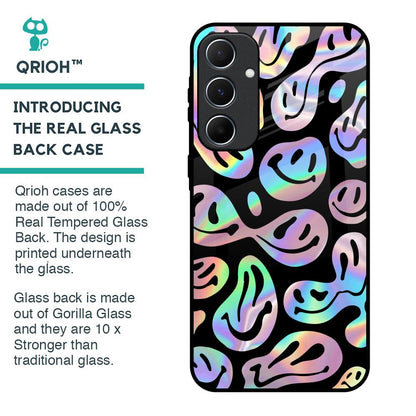 Acid Smile Glass Case for Samsung Galaxy A55 5G