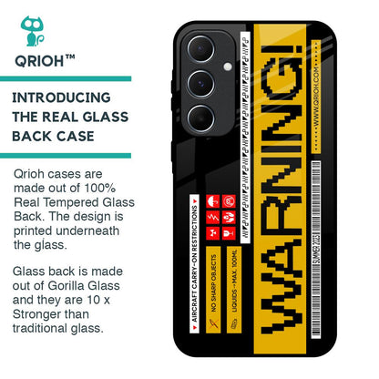 Aircraft Warning Glass Case for Samsung Galaxy A55 5G