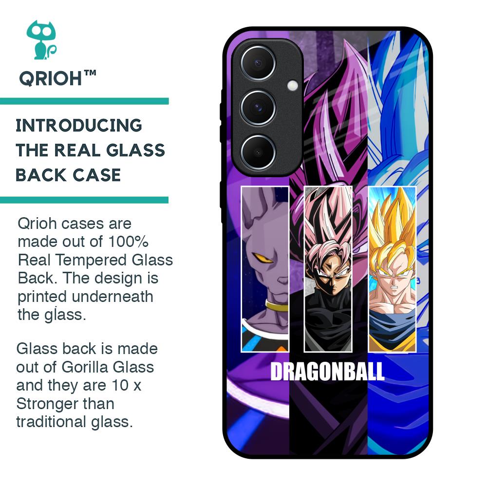 DGBZ Glass Case for Samsung Galaxy A55 5G
