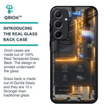 Glow Up Skeleton Glass Case for Samsung Galaxy A55 5G