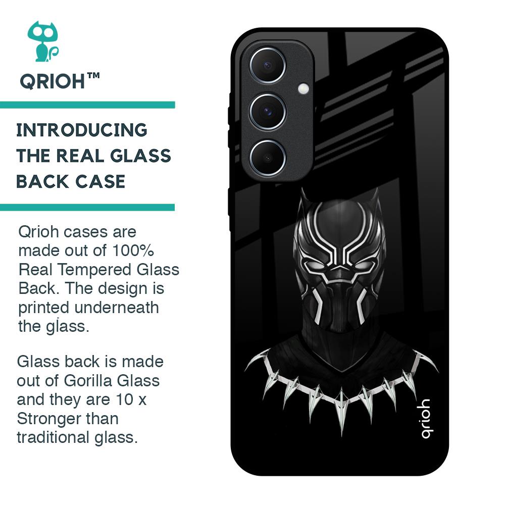 Dark Superhero Glass Case for Samsung Galaxy A55 5G