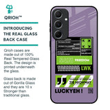 Run & Freedom Glass Case for Samsung Galaxy A55 5G