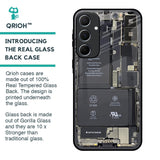 Skeleton Inside Glass Case for Samsung Galaxy A55 5G