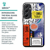 Smile for Camera Glass Case for Samsung Galaxy A55 5G