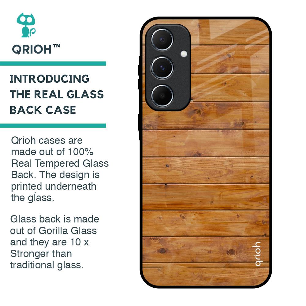 Timberwood Glass Case for Samsung Galaxy A55 5G