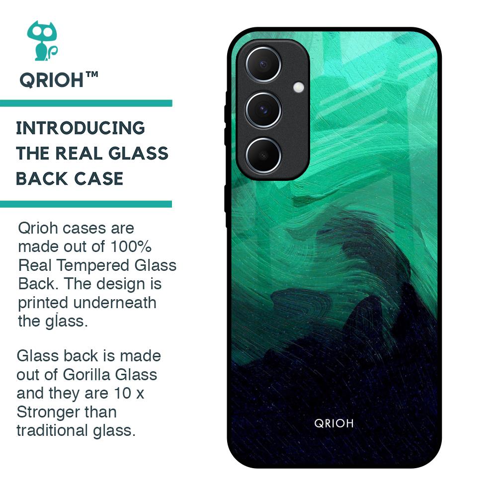 Scarlet Amber Glass Case for Samsung Galaxy A55 5G
