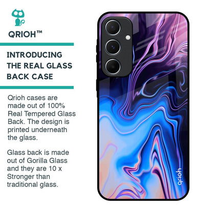 Psychic Texture Glass Case for Samsung Galaxy A55 5G