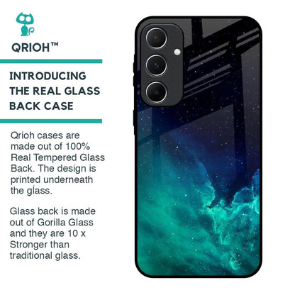 Winter Sky Zone Glass Case For Samsung Galaxy A55 5G