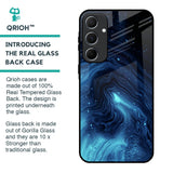 Dazzling Ocean Gradient Glass Case For Samsung Galaxy A55 5G