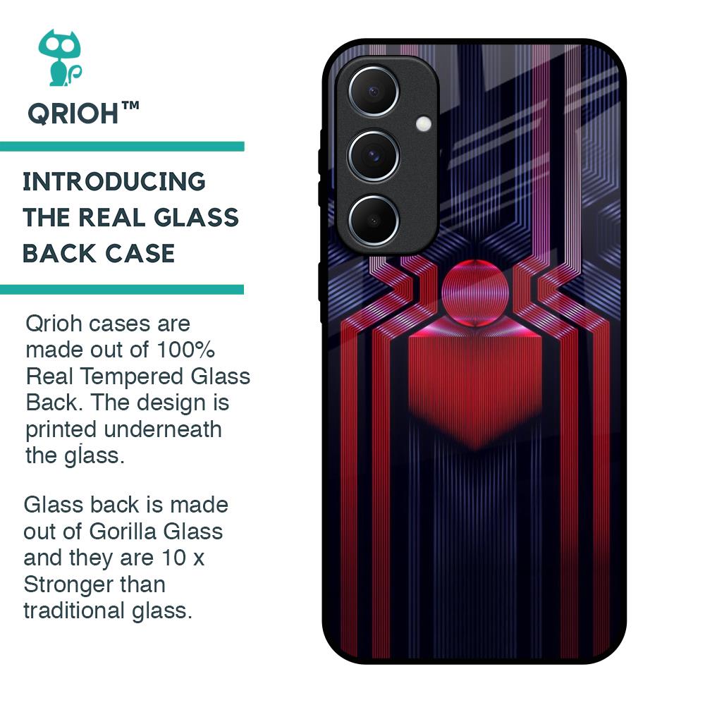 Super Art Logo Glass Case For Samsung Galaxy A55 5G
