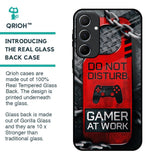 Do No Disturb Glass Case For Samsung Galaxy A55 5G