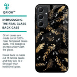Autumn Leaves Glass Case for Samsung Galaxy A55 5G