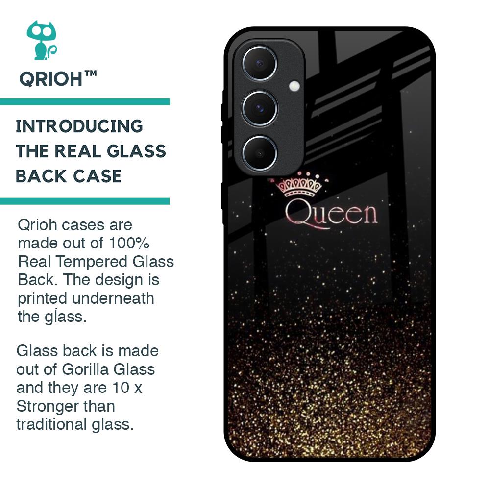 I Am The Queen Glass Case for Samsung Galaxy A55 5G