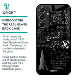 Funny Math Glass Case for Samsung Galaxy A55 5G