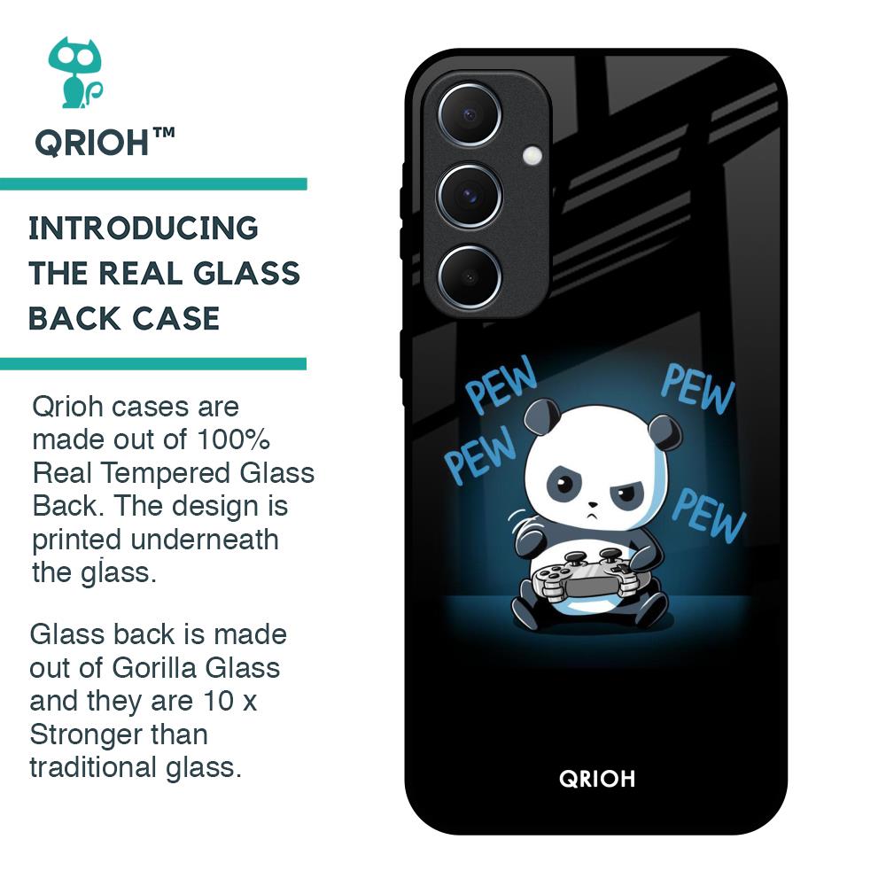 Pew Pew Glass Case for Samsung Galaxy A55 5G