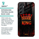 Royal King Glass Case for Samsung Galaxy A55 5G