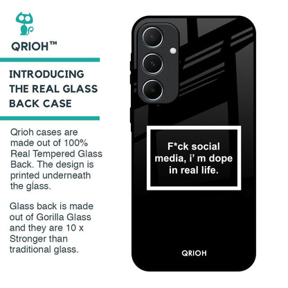 Dope In Life Glass Case for Samsung Galaxy A55 5G