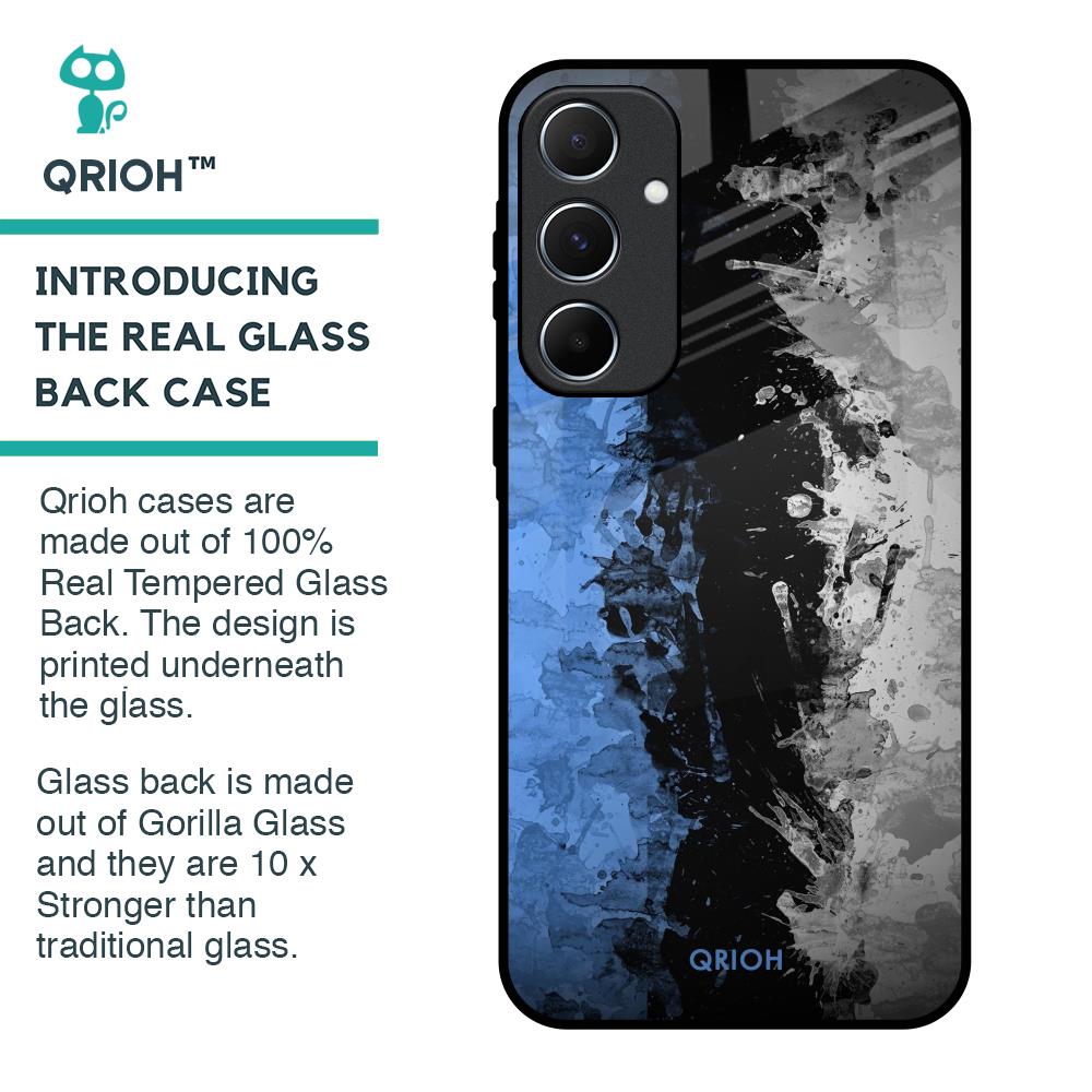 Dark Grunge Glass Case for Samsung Galaxy A55 5G