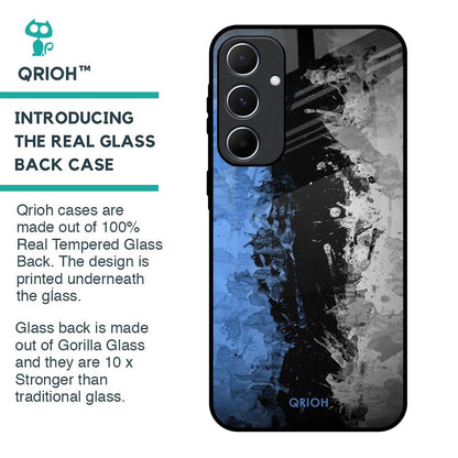 Dark Grunge Glass Case for Samsung Galaxy A55 5G