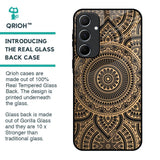 Luxury Mandala Glass Case for Samsung Galaxy A55 5G