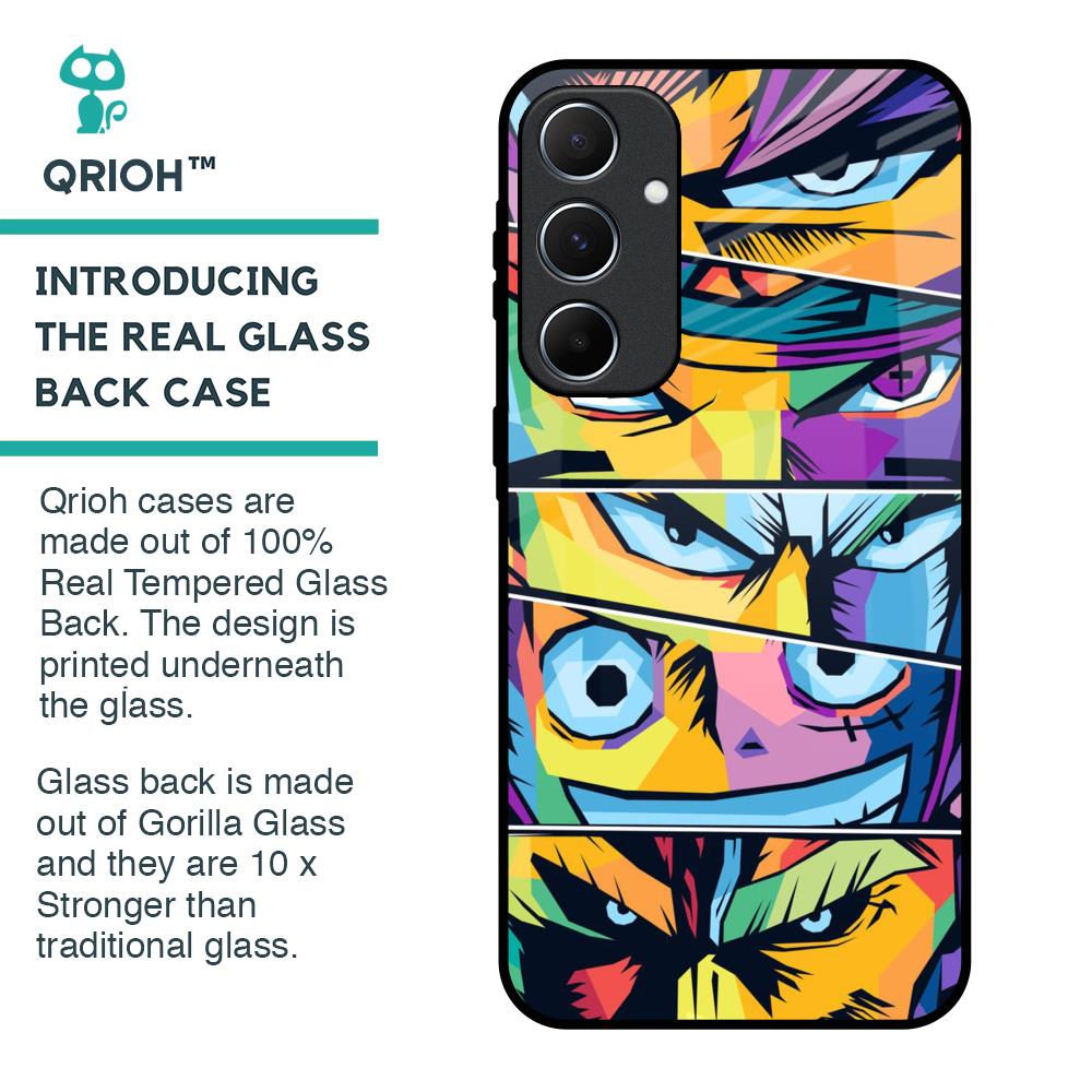 Anime Legends Glass Case for Samsung Galaxy A55 5G