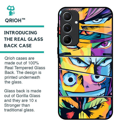 Anime Legends Glass Case for Samsung Galaxy A55 5G