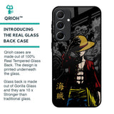 Dark Luffy Glass Case for Samsung Galaxy A55 5G