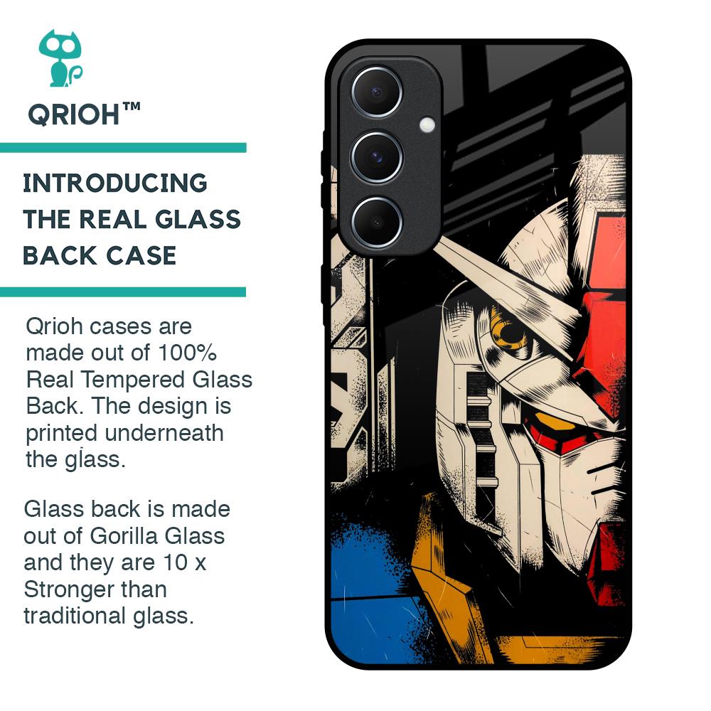 Transformer Art Glass Case for Samsung Galaxy A55 5G