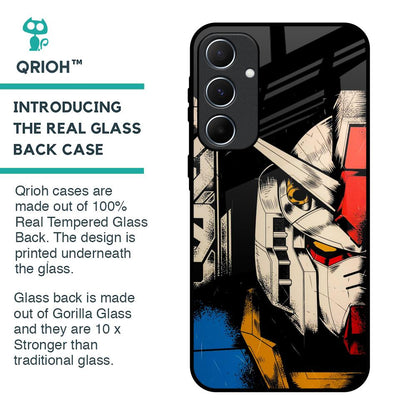 Transformer Art Glass Case for Samsung Galaxy A55 5G