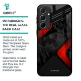 Modern Camo Abstract Glass Case for Samsung Galaxy A55 5G