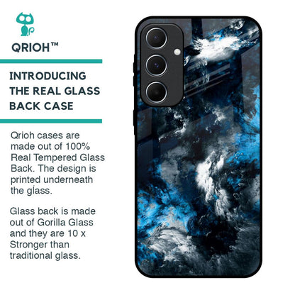 Cloudy Dust Glass Case for Samsung Galaxy A55 5G