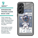 Space Flight Pass Glass Case for Samsung Galaxy A55 5G