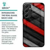 Soft Wooden Texture Glass Case for Samsung Galaxy A55 5G